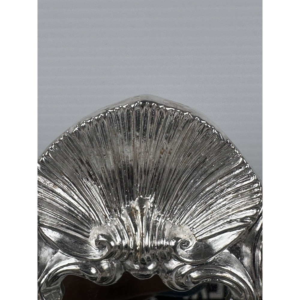 Vintage French Baroque Swivel Swing Cherubs Mirror Silver Plated Art Nouveau - Picture 16 of 16